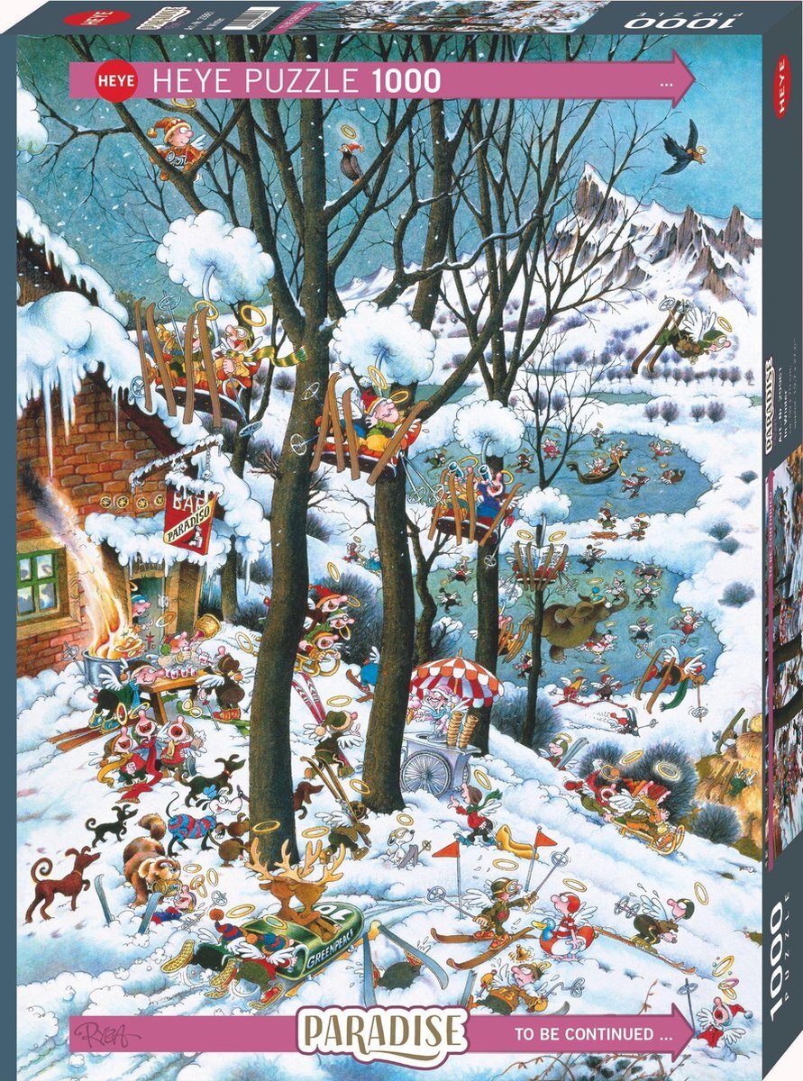 Heye Puzzle In Winter Puzzle 1000 Teile