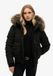 Superdry Everest Kapuzen-Puffer-Bomber Damen Jacke - Jet Black - XL - 2023
