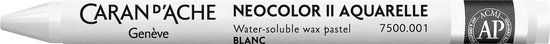 Caran d'Ache Neocolor II Aquarelkrijt Wit (001)
