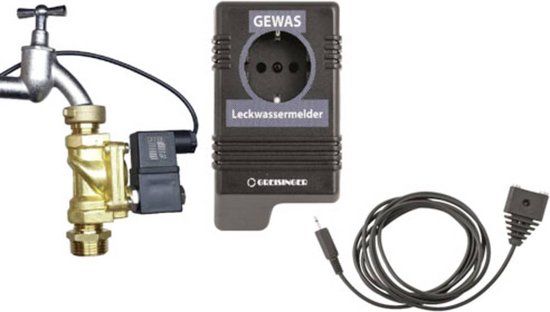 Greisinger 482755 GEWAS 191 AN-M-H Watermelder Met externe sensor werkt op het lichtnet