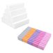 Buffer nagelblok, vierkante spons, professionele nagelbuffer, voor nagelstudio's, doe-het-zelf thuis (60 stuks)
