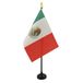 AZ FLAG Tafelvlag Mexico 15x10 cm