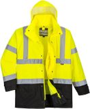 Portwest Hi-Vis Executive 5-in-1 Jack S768 - Geel/Zwart - XXL