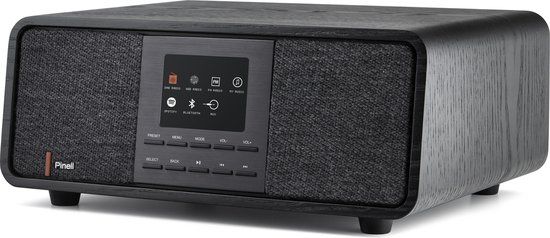 Pinell SUPERSOUND 501 - DAB+ Internetradio - Zwart