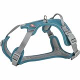 Trixie Hondentuig - Reflecterend, Verstelbaar, Ademend - Blauw/Grijs - 60-75x2.5 cm