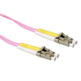 ACT RL9722 InfiniBand en Glasvezelkabel 22 m LC I-V(ZN) H Violet