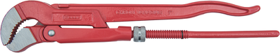 Connex COX232025 Pince à tuyau coudée 1'' Ch/Van/C45