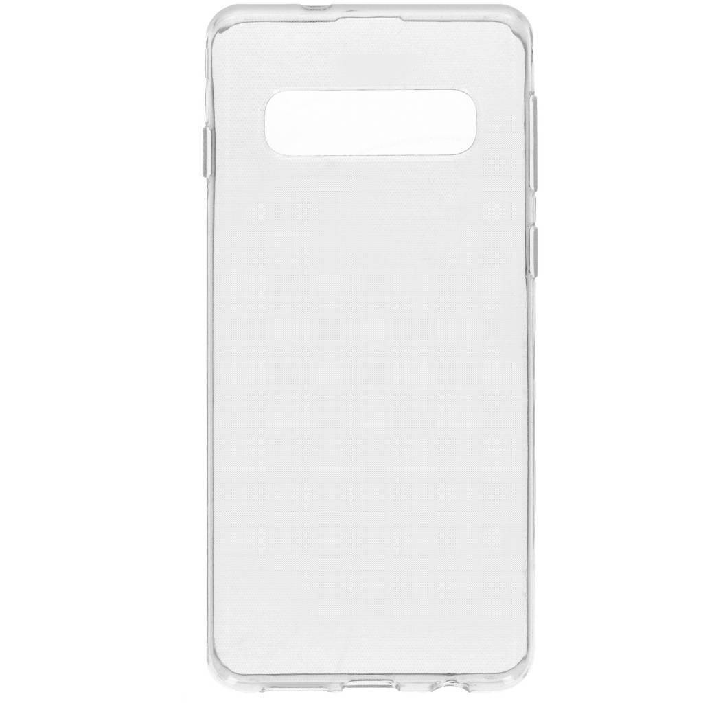 Accezz Clear Backcover hoesje voor Samsung Galaxy S10 Plus - Transparant