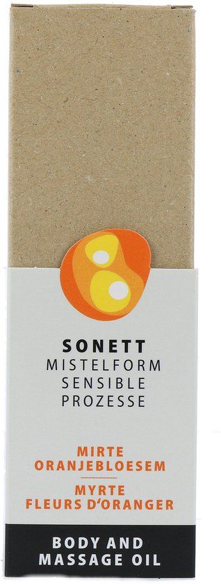 Sonett Mistelform Lichaams- en Massageolie Mirte & Oranjebloesem (145 ml)