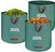 Unyqoos® Sacs de jardinage pliables et réutilisables de grande capacité avec poignées