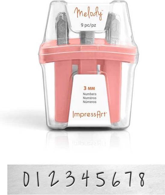 Impress Art Slagcijfers Melody , luxe 3 mm