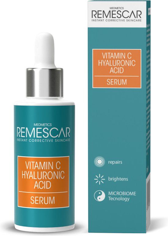 Remescar Vitamine C Serum met Hyaluronzuur - 30 ml