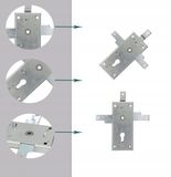 KOTARBAU Garagedeurslot 60mm Staal Verzinkt