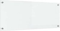 vidaXL Keukenachterwand transparant 100 x 40 cm gehard glas