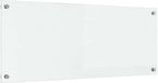 vidaXL Keukenachterwand transparant 100 x 40 cm gehard glas