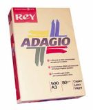 Rey Adagio A3 80 g/m² Orange 500 sheets papier voor inkjetprinter Oranje