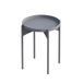 Hanah Home Skye Decor salontafel, 100% metaal, grijs, 44 x 44 x 57 cm