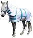 Tapis de cheval anti-mouches respirant avec cou amovible