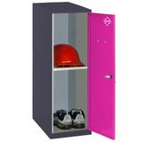 SimonRack Spind, metaal, antraciet/roze, 915 x 400 x 500 cm