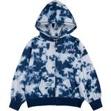 Levi's Fille Sweat à capuche zippé complet Manteau d'hiver Tie Dye