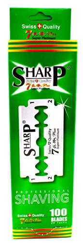 100 Sharp 7Am Super Platinum Scheermesjes
