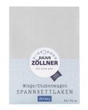 Julius Zöllner Jersey Hoeslaken 40 x 90 cm Katoen Grijs