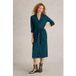 White Stuff Annie Sparkle Jersey Robe Teal Multi