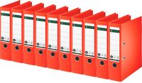 Leitz ordner 1007/1008, A4, rugbreedte 52 of 80 mm, rood