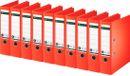 Leitz ordner 1007/1008, A4, rugbreedte 52 of 80 mm, rood
