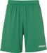 Uhlsport Center Basic Short Kinderen - Groen / Wit | Maat: 152