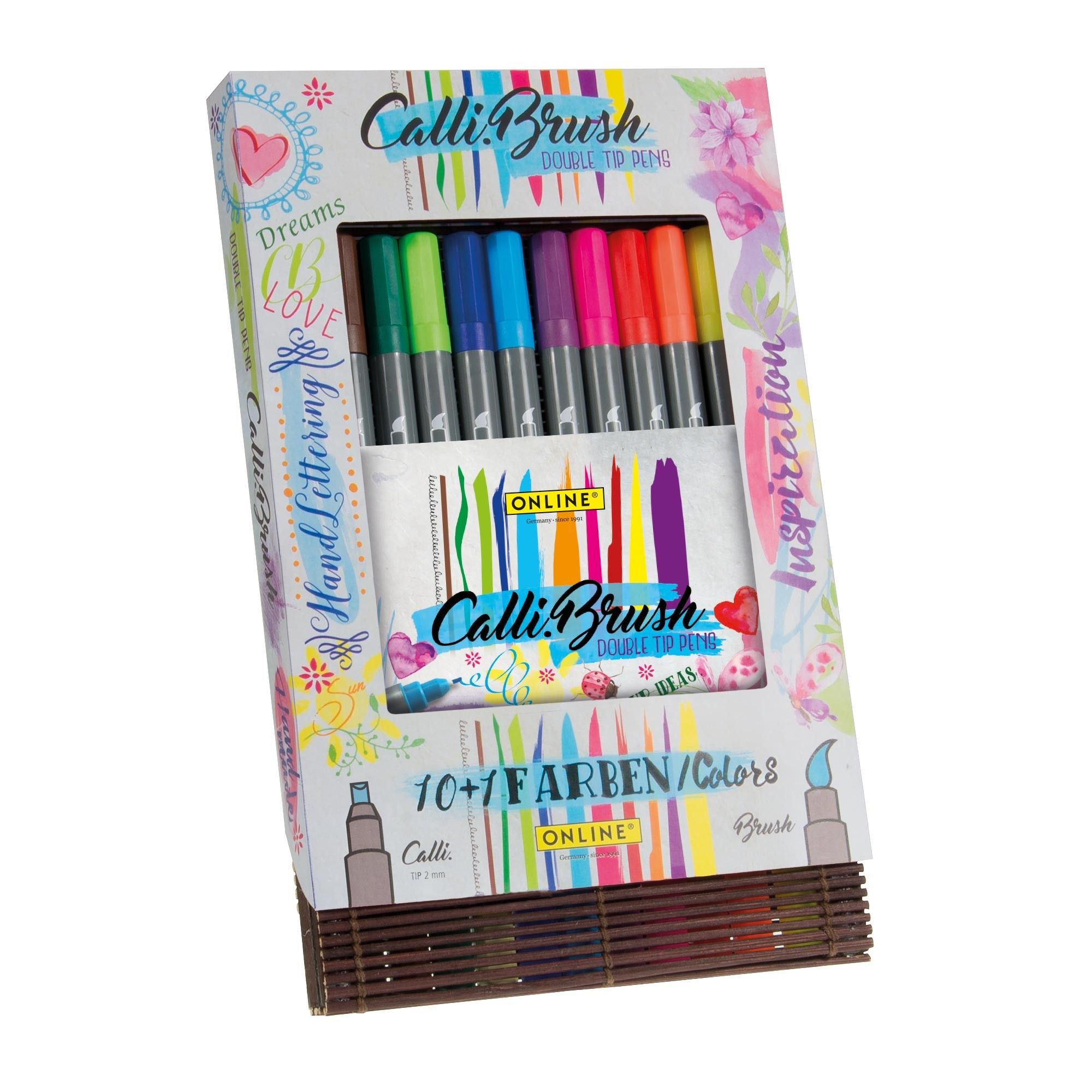 Online Calli.Brush - Meerkleurig - 11 stuks