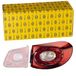HELLA 2SD 009 691-091 Achterlicht - Gloeilamp - Wit / Rood - Buitenste deel links