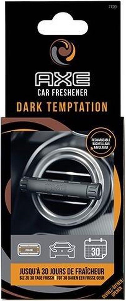 AXE Dark Temptation Aluminium Luchtverfrisser - 3 stuks