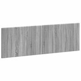vidaXL - Wandgemonteerd Hoofdbord BREDA Grijs Sonoma Bewerkt hout