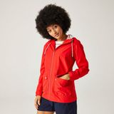 Regatta Bayletta Dames Jas Waterafstotend Ademend Lichtgewicht Polyester Rood Maat 38
