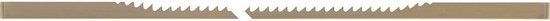 Pegas PS90406 12 pièce(s) Lames de scie sauteuse Taille 5 Denture large 130 mm Bois
