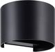 EGLO Barcarola-E Wandlamp Buiten - LED - 13 cm - Zwart/Transparant