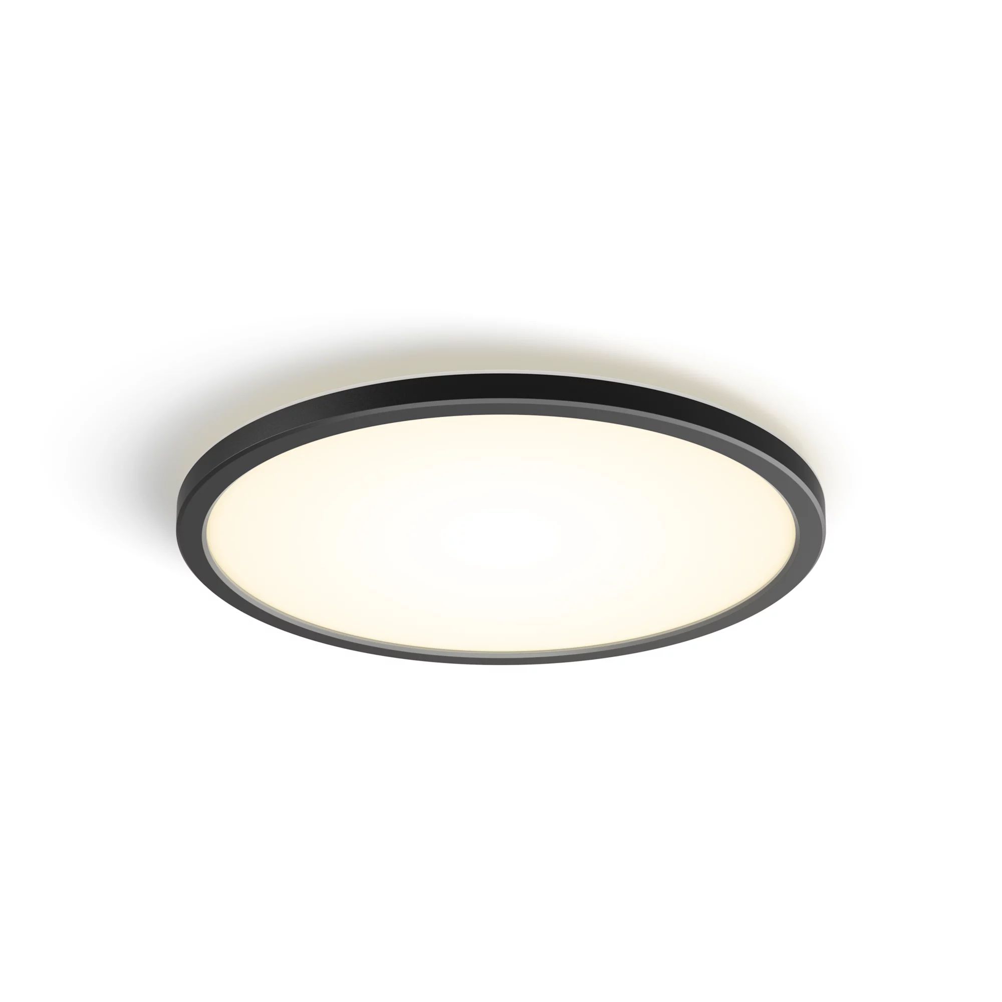 Philips Hue Tento Plafondlamp - Ø30cm - Zwart - Warm Wit Licht - LED - Dimbaar