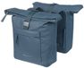 Basil Brooklyn - Dubbele fietstas - 41 Liter - Waterdicht - Blauw