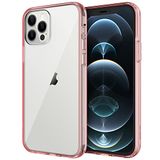 JETech Case voor iPhone 12/12 Pro, Anti-Vergeling, Rosé Goud