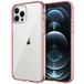 JETech Case voor iPhone 12/12 Pro, Anti-Vergeling, Rosé Goud