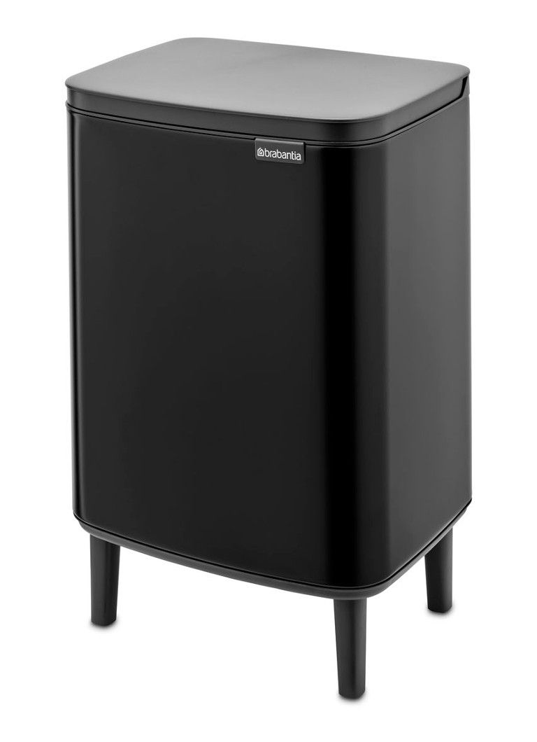 Brabantia Bo Hi Prullenbak - 12 liter - Matt Black