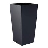 Prosperplast Urbi Square DURS170 Bloempot met inzet - Antraciet - 17 x 17 x 32.5 cm