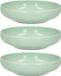 Plasticforte Kommetje/schaaltje - 6x - mintgroen - D16 x 4 cm - 520 ml - kunststof