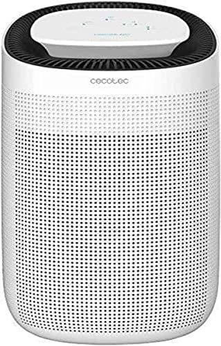 Cecotec BigDry Series Luchtontvochtiger 2000-750 ml/dag, afneembare tank van 0,6 tot 2 liter, 2 snelheden, 2 ontvochtigingsniveaus, bereik tot 25 m2, reinigingsfunctie. (2500 PureLight)