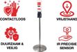 Neilsen No Touch Desinfectie Zuil met sensor en automatische dispenser