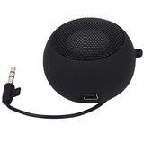 TRIXES Mini Oplaadbare Speaker – AUX 3,5mm | 360°-geluid, 6 uur accu, USB-opladen, zakformaat, 2,4 W plug & play