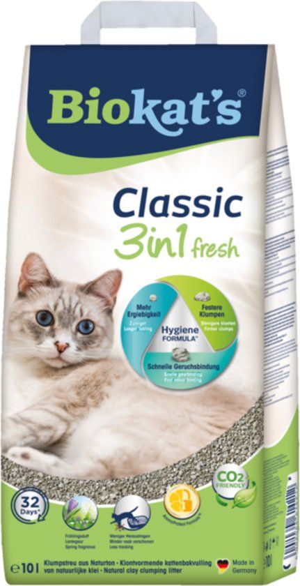 Biokat's Classic Fresh - 10 L - Lentegeur - Klontvormend