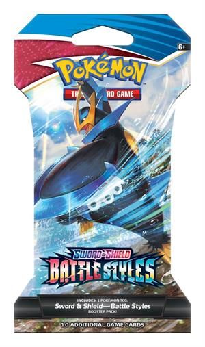 Asmodee Pokémon TCG - Sword & Shield 5 Battle Styles - Sleeved Booster