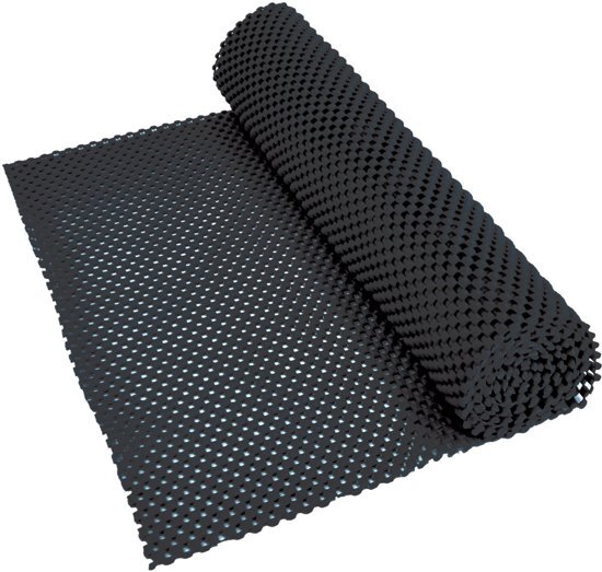 Aidapt - anti slip - mat - voor lade, dienblad, vloer - zwart